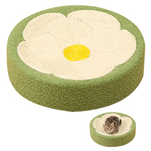 COLLBATH Runder Katzenscratchpad Schalenform Kratzbrett für Katzen Wiederverwendbar für Zuhause Tiergeschäfte für Ihre Katze von COLLBATH