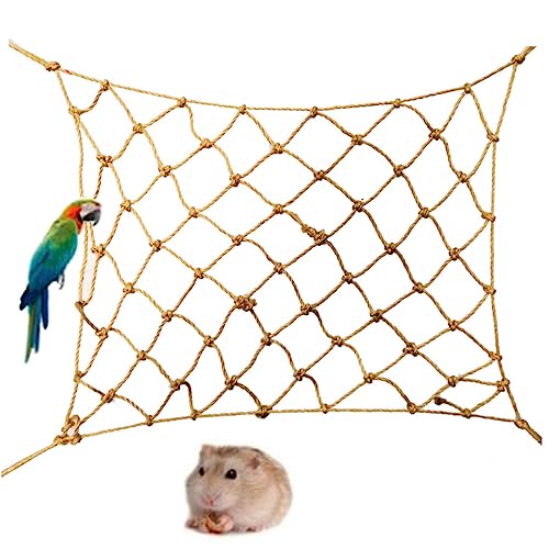 COLLBATH Spielzeug Papagei Spielzeug Papagei Kletternetz Vogel Unterhaltung Kletterseil Netz Vogel Übung Spielzeug COLLBATH Spielzeug Papagei Spielzeug Papagei Kletternetz Vogel Unterhaltung Kletterseil Netz Vogel Übung Spielzeug von COLLBATH