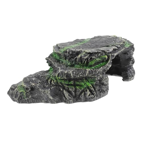 COLLBATH Schildkröten-dekore Für Schildkrötenbecken Plattform Für Schildkrötenbecken Reptilienlebensraumverzierung Dekorationen Für Schildkrötenpanzer Harz von COLLBATH