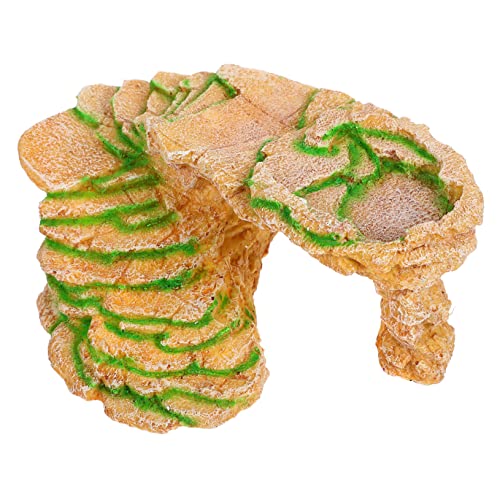 COLLBATH Schildkröten Terrarium Sonnenplattform Harz Höhle Versteck Fischbecken Deko Lebendiges Design COLLBATH Schildkröten Terrarium Sonnenplattform Harz Höhle Versteck Fischbecken Deko Lebendiges Design von COLLBATH