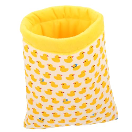 COLLBATH Meerschweinchenbett Warme Tasche Für Haustiere Schlafsack Nest Für Hamster Hamsterbett Aus Baumwolle Flauschiges Futter Rattenbettwäsche Rattenbettwäsche Pednick von COLLBATH