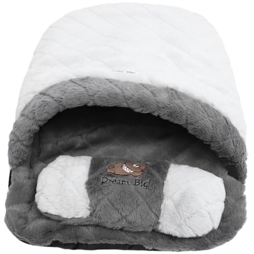 COLLBATH Schlafsack für Haustiere katzenbett pet Bed katzenschlafplätze cat Bed Katzen versteck Betttasche für Haustiere Haustier Katzennest Haustier-Schlafbett Haustierbett Plüsch Coffee COLLBATH Schlafsack für Haustiere katzenbett pet Bed katzenschlafplätze cat Bed Katzen versteck Betttasche für Haustiere Haustier Katzennest Haustier-Schlafbett Haustierbett Plüsch Coffee von COLLBATH