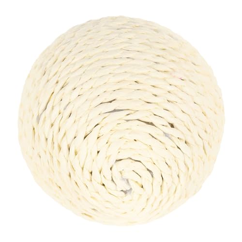 COLLBATH Sisalkugel Katzenspielzeug aus Sisal Katze schleift Krallenspielzeug interaktives katzenspielzeug Interactive cat Toy Kratzball für Katze Katzenkratzer überdimensioniert Klangkugel von COLLBATH