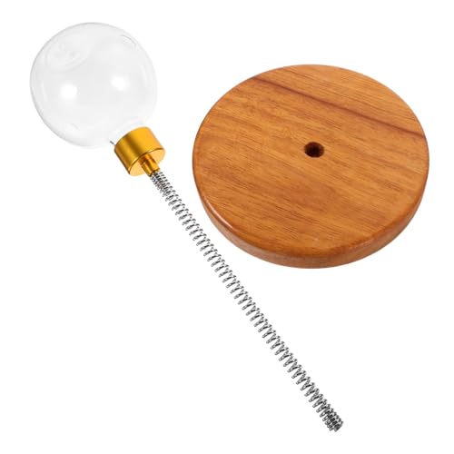 COLLBATH Slow Food Ball Hund Welpe Tiernahrung Undichter Ball Futterspender Für Haustiere Slow-Food-Spender Katzenfutterspenderball Futterautomat Für Haustiere Yellow Plastik von COLLBATH
