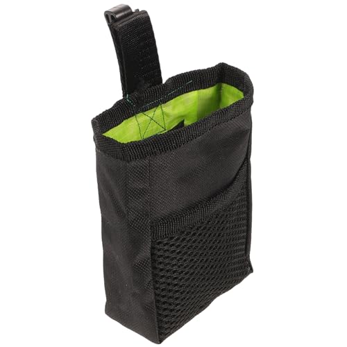COLLBATH Tragbare Snacktasche für Hunde mit Haken Haustier-Trainingstasche für im Freien Schwarz für Welpenfutter Schlüssel Tassen Leinen Taschen Telefone von COLLBATH