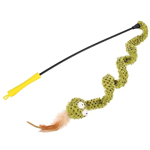 COLLBATH Katzen-Teaser Spielzeug Interaktives Katzenspielzeug Für Innen Lustige Katzenangeln Zum Necken Kätzchen-angelrute Mit Dekorativem Design COLLBATH Katzen-Teaser Spielzeug Interaktives Katzenspielzeug Für Innen Lustige Katzenangeln Zum Necken Kätzchen-angelrute Mit Dekorativem Design von COLLBATH