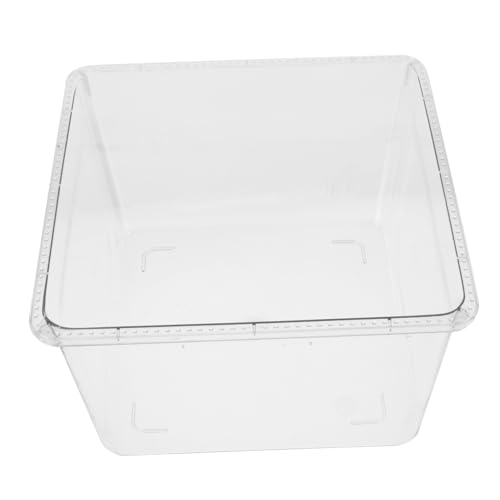 COLLBATH Acryl Vogelkäfig Spritzschutz Vogelfutterspender für Käfig Wiederverwendbares Futterbecken COLLBATH Acryl Vogelkäfig Spritzschutz Vogelfutterspender für Käfig Wiederverwendbares Futterbecken von COLLBATH