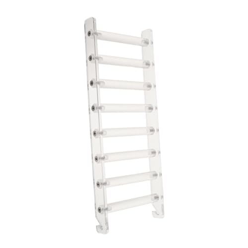 COLLBATH Stufige Kletterbrücke für Papageien Chew Resistant Pet Bird Step Ladder für Sittiche Nymphensittiche Installieren für Vogelkäfige von COLLBATH