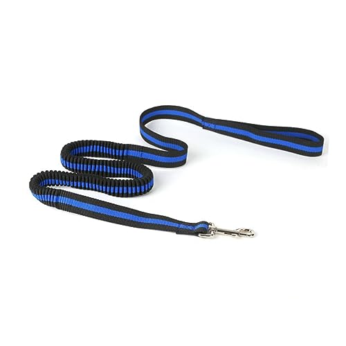 COLLBATH Taille Hundespaziergang Arbeitshundeleine Leine Für Hundewanderer Laufbänder Kleine Und Mittlere Hunde Hundeseil Taille Hundeleine Taillenhundeläufer Bungee Seil Seilleinen Blue COLLBATH Taille Hundespaziergang Arbeitshundeleine Leine Für Hundewanderer Laufbänder Kleine Und Mittlere Hunde Hundeseil Taille Hundeleine Taillenhundeläufer Bungee Seil Seilleinen Blue von COLLBATH