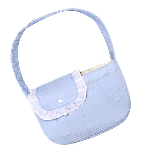 COLLBATH Pet Sling Tragetasche Für Hunde Und Katzen Atmungsaktive Verstellbare Schultertasche Für Und Outdoor-aktivitäten Mit Vorderer Tasche Für Persönliche Gegenstände von COLLBATH