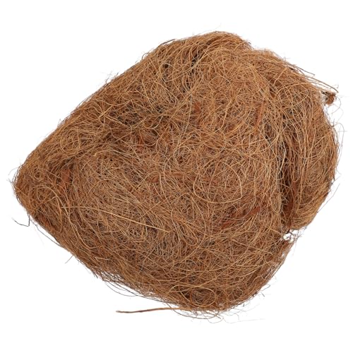 COLLBATH Taubennestmatte Kokosnussnester Vogelnest Kokosnusseinlagen Vogelnistbettwäsche Natürliche Kokosnuss Nestunterlage Kokosnussfaser Für Vogelnest Natürliche Kokosnussfaser von COLLBATH