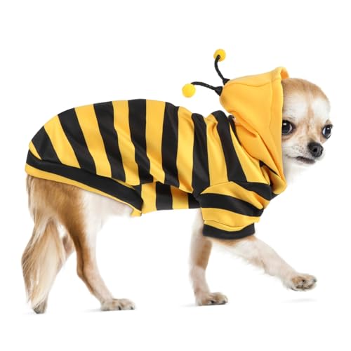 COLLBATH Thermobekleidung für Katzen und Hunde Hundemantel Winter katzenmantel Winter Haustier Hoodie Größe XL Halloween-Kostüm für Katzen Hoodie für Katze Hunde-Hoodie Polyester Yellow COLLBATH Thermobekleidung für Katzen und Hunde Hundemantel Winter katzenmantel Winter Haustier Hoodie Größe XL Halloween-Kostüm für Katzen Hoodie für Katze Hunde-Hoodie Polyester Yellow von COLLBATH