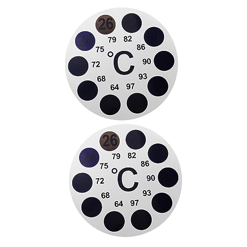 COLLBATH Thermometer Aufkleber Für Aquarium Babyflaschen Weinflaschen Sofort Ablesbar Genaue Temperaturanzeige Selbstklebend Celsius Und Fahrenheit COLLBATH Thermometer Aufkleber Für Aquarium Babyflaschen Weinflaschen Sofort Ablesbar Genaue Temperaturanzeige Selbstklebend Celsius Und Fahrenheit von COLLBATH