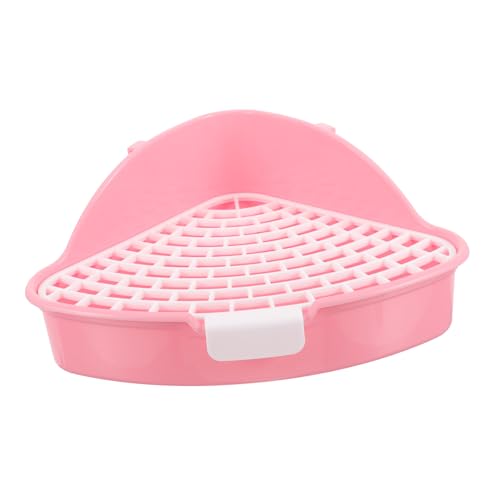 COLLBATH Katzen Toilette Töpfchenhalter Kaninchentoilette Kaninchenklo Eckkatzentoiletten Hasen Klo Katzenklo Trainer- -ecktöpfchen Witzig Wurf Hasen-katzentoilette Bunny-trainer-toilette Plastik Rosa COLLBATH Katzen Toilette Töpfchenhalter Kaninchentoilette Kaninchenklo Eckkatzentoiletten Hasen Klo Katzenklo Trainer- -ecktöpfchen Witzig Wurf Hasen-katzentoilette Bunny-trainer-toilette Plastik Rosa von COLLBATH
