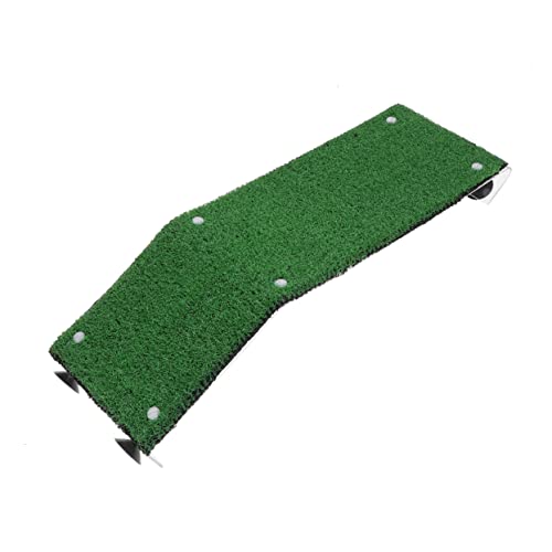 COLLBATH Tortoise Kletterplattform für Aquarium Simulation Rasenterrasse mit Natürlichem Look Große Basking für Wasserschildkröten für Aquarien und Interaktion von COLLBATH