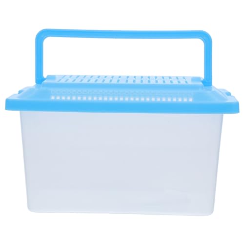 COLLBATH Tragbare Schildkrötenfütterungsbox Transparente Transportbox für Haustiere aus Hochwertigem Bruchsicherem PP Material für Goldfische Schildkröten und Hamster Farblich Zufälliger COLLBATH Tragbare Schildkrötenfütterungsbox Transparente Transportbox für Haustiere aus Hochwertigem Bruchsicherem PP Material für Goldfische Schildkröten und Hamster Farblich Zufälliger von COLLBATH