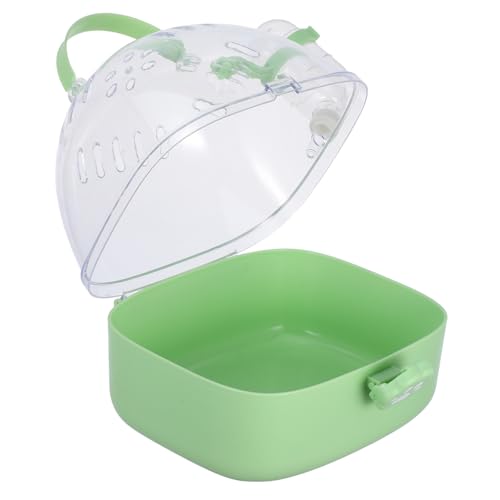 COLLBATH Käfig Für Hamster Tragbarer Hamster-reisekäfig Transportbox Für Kleintiere Mit Wasserflasche Geeignet Für Ratten Rennmäuse Kaninchen Igel Eichhörnchen Und Mäuse von COLLBATH