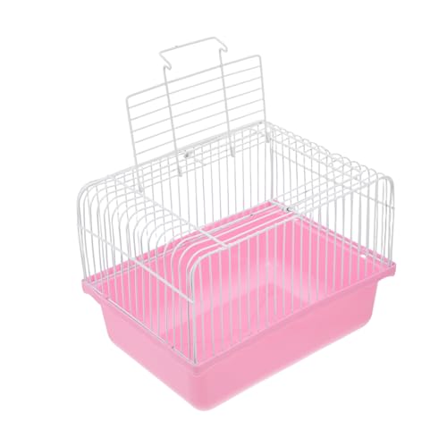 COLLBATH Papageienkäfig zum Aufhängen tragbarer Vogel-Reisekäfig Transportbox für Kleintiere ABS-Material leicht zu reinigen für Vögel von COLLBATH