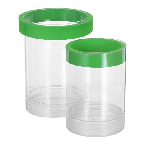 COLLBATH Transparente Isolationseinheit mit Schwimmendem Divider für Guppy und Kleine Fische Einfache Handhabung und für Zucht von Fischbrut von COLLBATH