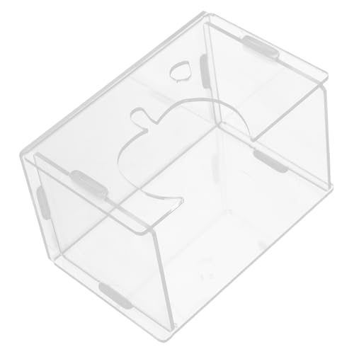 COLLBATH Transparentes Versteck Für Hamster Hamsterkäfig-verstecke Hamster Verstecken Kleintierhaus Lebensraum Versteckspielzeug Für Hamster Kleines Versteck Für Haustiere Acryl COLLBATH Transparentes Versteck Für Hamster Hamsterkäfig-verstecke Hamster Verstecken Kleintierhaus Lebensraum Versteckspielzeug Für Hamster Kleines Versteck Für Haustiere Acryl von COLLBATH