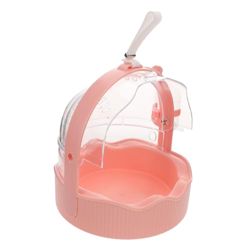 COLLBATH Transportkäfig für Kleintiere Hamsterbox mit Wasserflasche und Futternapf für Ausflüge Bequem und Sicher für Hamster und Andere Kleintiere COLLBATH Transportkäfig für Kleintiere Hamsterbox mit Wasserflasche und Futternapf für Ausflüge Bequem und Sicher für Hamster und Andere Kleintiere von COLLBATH