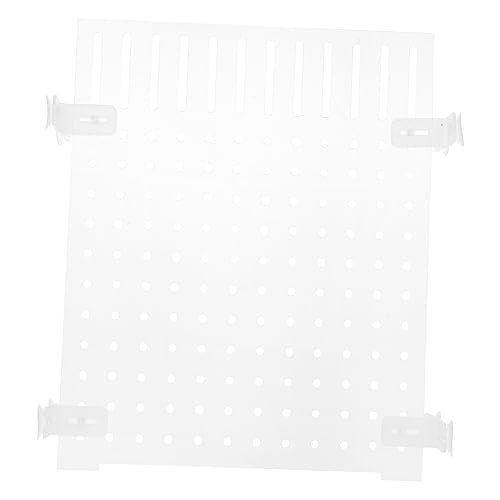 COLLBATH Trennwand für Aquarien Hochwertige Isolation für Zuchtbecken Saugnäpfen Langlebig Transparent Schützt Jungfische Installieren von COLLBATH