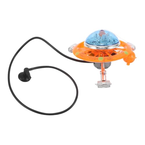 COLLBATH UFO Aquarium Dekoration mit Belüftungsanschluss Einzigartiges Alien-Motiv Leise Betrieb Lebendige Unterwasseranimation Stilvolle Fischbecken Dekoration für Zuhause und Büro von COLLBATH