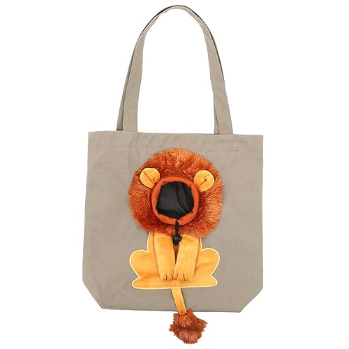 COLLBATH Haustier-Canvas-Tasche Katzentragetasche Umhängetasche Für Hunde Und Katzen Atmungsaktiv Heimtierbedarf von COLLBATH