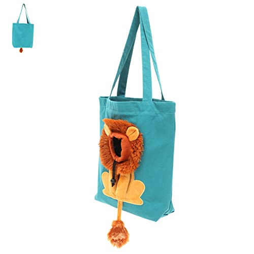COLLBATH Große Katzentragetasche mit Realistischem Löwenmuster Haustier-reiserucksack Aus Segeltuch COLLBATH Große Katzentragetasche mit Realistischem Löwenmuster Haustier-reiserucksack Aus Segeltuch von COLLBATH