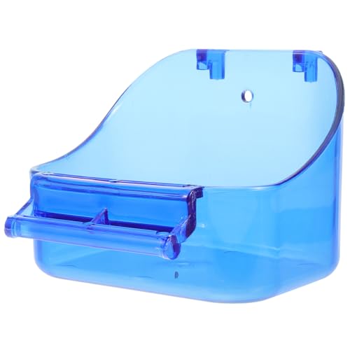 COLLBATH Parrot Bath Box Für Kleine Vögel Multifunktionale Für Wellensittiche Kanarienvögel Und Liebesvögel Sichere Kanten Für Tierfreundliche Pflege Für Käfige Und Vogelzubehör COLLBATH Parrot Bath Box Für Kleine Vögel Multifunktionale Für Wellensittiche Kanarienvögel Und Liebesvögel Sichere Kanten Für Tierfreundliche Pflege Für Käfige Und Vogelzubehör von COLLBATH