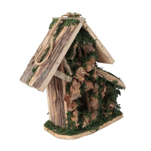 COLLBATH Elegantes Vogelschlafnest Einzigartiges Vogelhaus Aus Holz Außendekoration Für Heimvögel Sichere Nistdekoration Für Den Garten COLLBATH Elegantes Vogelschlafnest Einzigartiges Vogelhaus Aus Holz Außendekoration Für Heimvögel Sichere Nistdekoration Für Den Garten von COLLBATH