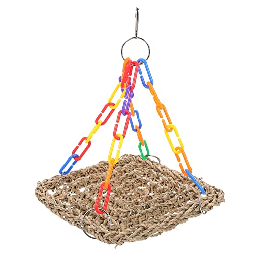 COLLBATH Select Papageienspielzeug Vogel Hommock Vogelspielzeug Für Papageien Kletternetz Schaukel Sitzstange COLLBATH Select Papageienspielzeug Vogel Hommock Vogelspielzeug Für Papageien Kletternetz Schaukel Sitzstange von COLLBATH