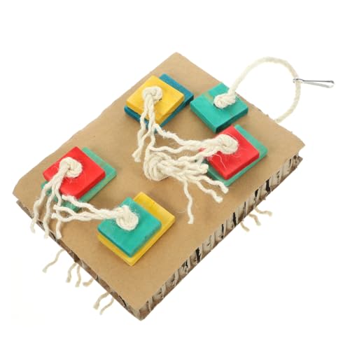 COLLBATH Spielzeug Papagei Vogel Beißspielzeug Papagei Kauspielzeug Sittich Käfig Zubehör Dekoratives Vogel Beißspielzeug Sicheres Vogelspielzeug COLLBATH Spielzeug Papagei Vogel Beißspielzeug Papagei Kauspielzeug Sittich Käfig Zubehör Dekoratives Vogel Beißspielzeug Sicheres Vogelspielzeug von COLLBATH