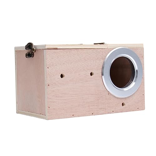 COLLBATH Vogelnest Aus Holz Für Vögel Kreativer Brutkasten (20 X 12 X 12 cm) Zufälliger Stil COLLBATH Vogelnest Aus Holz Für Vögel Kreativer Brutkasten (20 X 12 X 12 cm) Zufälliger Stil von COLLBATH