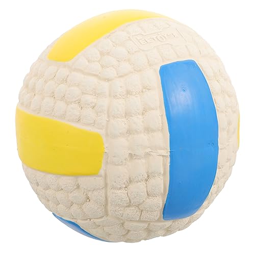 COLLBATH Volleyball Für Kleine Quietschendes Gummiball Zur Zahnpflege Und Beschäftigung Langlebig Für Welpen Und Haustiere COLLBATH Volleyball Für Kleine Quietschendes Gummiball Zur Zahnpflege Und Beschäftigung Langlebig Für Welpen Und Haustiere von COLLBATH