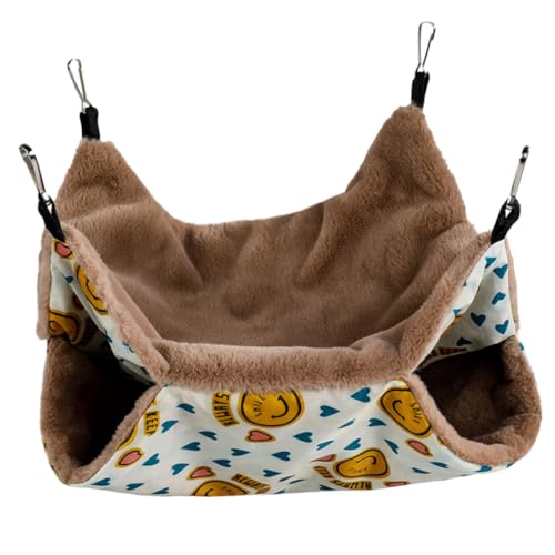 COLLBATH Chinchilla-hängematte – Hängebett Für Meerschweinchen – Bequemes Hamsternest Mit Warmer Einstreu – Kein Geruch Sicher Für Haustiere COLLBATH Chinchilla-hängematte – Hängebett Für Meerschweinchen – Bequemes Hamsternest Mit Warmer Einstreu – Kein Geruch Sicher Für Haustiere von COLLBATH