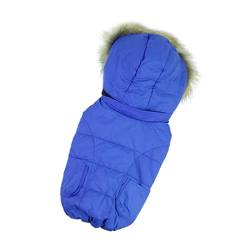 COLLBATH Warmer Mantel Für Hund Hundemantel Aus Baumwolle Hundemäntel Für Kaltes Wetter Winterjacken Haustiere Warme Kleidung Für Hund Mit Klein Wintermäntel Welpe Hündchen Dackel von COLLBATH