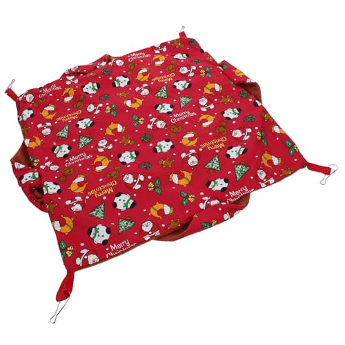 COLLBATH Meerschweinchenbett Dekorative Hängematte Bequeme Chinchilla Hamsterbett Schöne Käfig Hängematte Warmes Für Kleintiere Zartes Entzückende Zum Schlafen Spielen von COLLBATH