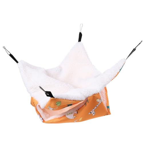 COLLBATH Eichhörnchenhängematte Hamsterkäfighängematte Bequeme Hängematte Warmes Bett Heimtierbedarf Waschbares Bett Hängenbett COLLBATH Eichhörnchenhängematte Hamsterkäfighängematte Bequeme Hängematte Warmes Bett Heimtierbedarf Waschbares Bett Hängenbett von COLLBATH