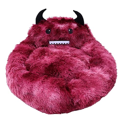 COLLBATH Warmes kleines Monsternest katzenhöhle Haustiernest Plüsch Haustierbett Plüschkissen für Haustiere Katze Bett Matte Plüsch Katzennest Plüsch- rot COLLBATH Warmes kleines Monsternest katzenhöhle Haustiernest Plüsch Haustierbett Plüschkissen für Haustiere Katze Bett Matte Plüsch Katzennest Plüsch- rot von COLLBATH