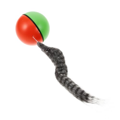 COLLBATH Ball Elektrisches Mausspielzeug Rollender Ball Batteriebetrieben Spielzeug Für Katzen Greifen Jagen Spielen Haustier von COLLBATH
