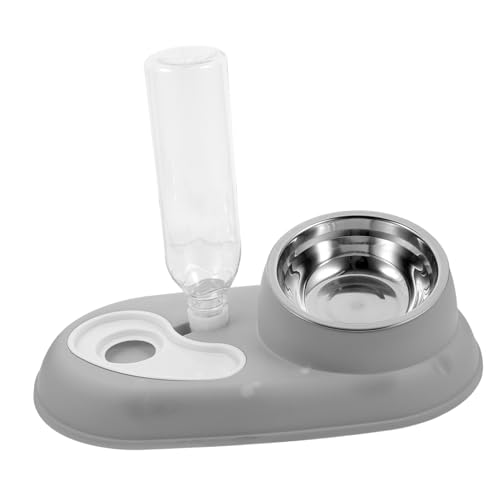 COLLBATH Katzen Futterautomat Wasserspender Futternapf Schüssel Für Haustiere Edelstahl Pp Staubdicht Praktisch COLLBATH Katzen Futterautomat Wasserspender Futternapf Schüssel Für Haustiere Edelstahl Pp Staubdicht Praktisch von COLLBATH