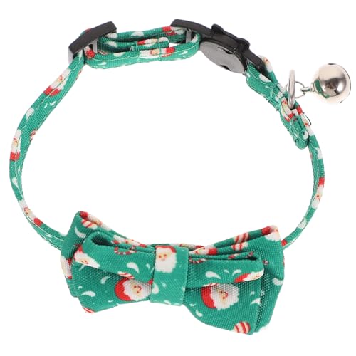 COLLBATH Weihnachts Katzen Halsband Weihnachten Katze kostüm katzenhalsband Cosplay-Kostüme Welpen eine Halskette Weihnachtskette Haustier-Halskette einstellbar von COLLBATH