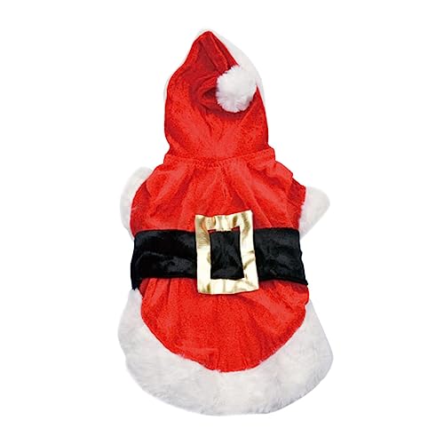 COLLBATH Weihnachtskleidung Für Kleine Hunde Bequemer Pullover Mit Kapuze Wärmender Wintermantel Für Haustiere COLLBATH Weihnachtskleidung Für Kleine Hunde Bequemer Pullover Mit Kapuze Wärmender Wintermantel Für Haustiere von COLLBATH