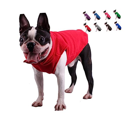 COLLBATH Hundeweste Gepolsterte Haustier Hundekleidung Weste Metall Rot Größe S Hundemantel COLLBATH Hundeweste Gepolsterte Haustier Hundekleidung Weste Metall Rot Größe S Hundemantel von COLLBATH
