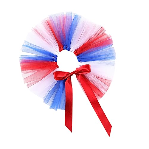COLLBATH Pet Tutu Rock Für Hunde Atemberaubendes Mesh-Outfit Für Amerikanischen Unabhängigkeitstag Süße Und Bequeme Hundekleidung Für Kleine Hunde Und Welpen Für Feiern Und COLLBATH Pet Tutu Rock Für Hunde Atemberaubendes Mesh-Outfit Für Amerikanischen Unabhängigkeitstag Süße Und Bequeme Hundekleidung Für Kleine Hunde Und Welpen Für Feiern Und von COLLBATH