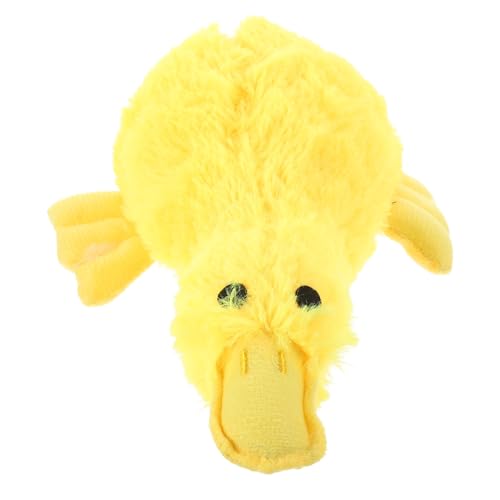 COLLBATH Cute Dog Toy Plüsch Entenform Interaktives Quietschspielzeug Für Kleine Hunde Fördert Und Schützt Möbel COLLBATH Cute Dog Toy Plüsch Entenform Interaktives Quietschspielzeug Für Kleine Hunde Fördert Und Schützt Möbel von COLLBATH