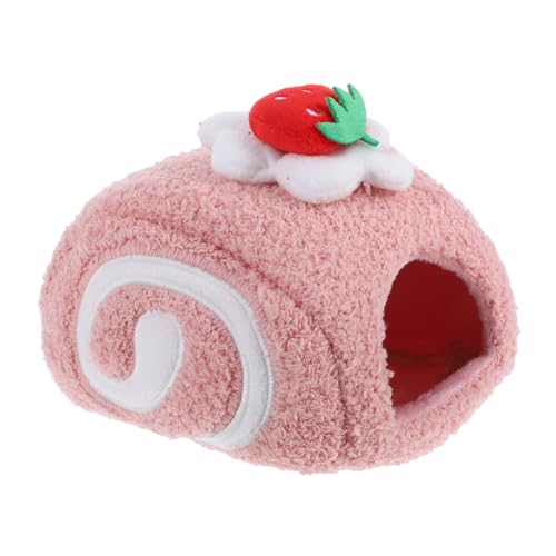 COLLBATH Winter Baumwollnest Für Hamster Versteck In Form Einer Schweizer Rolle Plüsch Warmes Kleintiernest Für Hamster Kleintierhängematte Für Kaninchen COLLBATH Winter Baumwollnest Für Hamster Versteck In Form Einer Schweizer Rolle Plüsch Warmes Kleintiernest Für Hamster Kleintierhängematte Für Kaninchen von COLLBATH