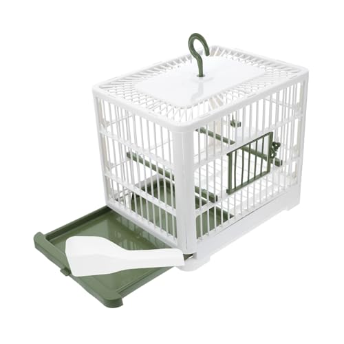 COLLBATH Vogelträger Stehen Papageienkäfig Tragbarer Reisekäfig Für Vögel Sittiche von COLLBATH