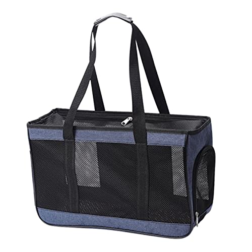 COLLBATH atmungsaktive Haustiertasche Katzenträger faltbar Transportbox für Haustiere Tragetasche Reisetasche Weiche Transportbox für Katzen Transporttasche für Katzen Oxford-Stoff Blau COLLBATH atmungsaktive Haustiertasche Katzenträger faltbar Transportbox für Haustiere Tragetasche Reisetasche Weiche Transportbox für Katzen Transporttasche für Katzen Oxford-Stoff Blau von COLLBATH